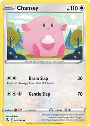 Chansey 202/264 · Reverse Holofoil (Fusion Strike)