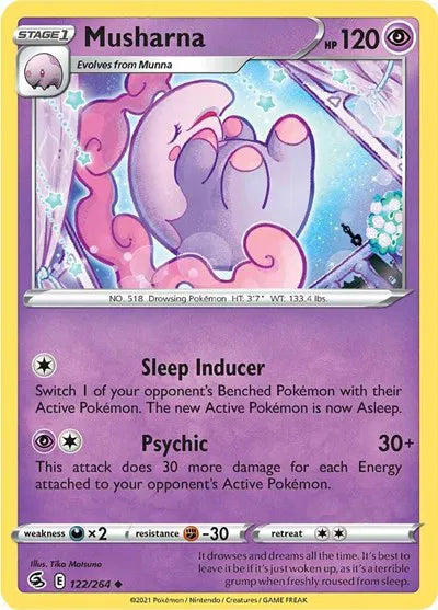 Musharna 122/264 · Normal (Fusion Strike)