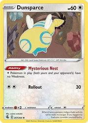 Dunsparce 207/264 · Normal (Fusion Strike)
