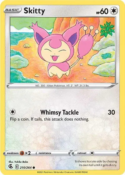 Skitty 210/264 · Normal (Fusion Strike)