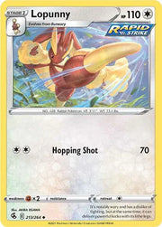 Lopunny 213/264 · Normal (Fusion Strike)