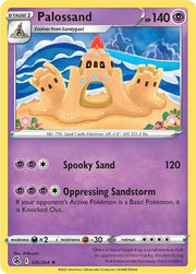 Palossand 126/264 · Normal (Fusion Strike)