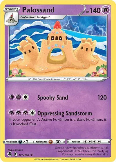 Palossand 126/264 · Normal (Fusion Strike)