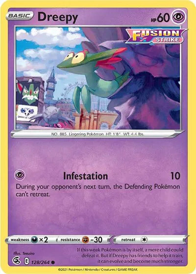 Dreepy 128/264 · Normal (Fusion Strike)