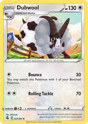 Dubwool 223/264 · Normal (Fusion Strike)
