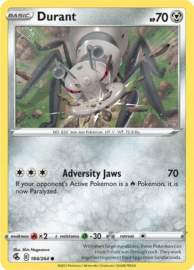 Durant 184/264 · Normal (Fusion Strike)