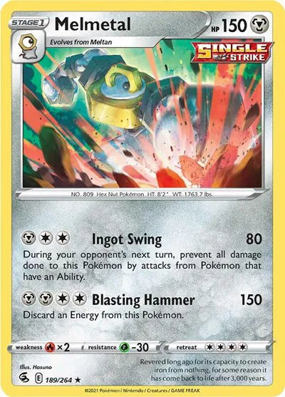 Melmetal 189/264 · Holofoil (Fusion Strike)