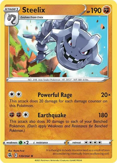 Steelix 139/264 · Reverse Holofoil (Fusion Strike)
