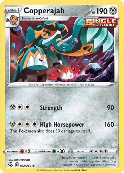 Copperajah 192/264 · Reverse Holofoil (Fusion Strike)