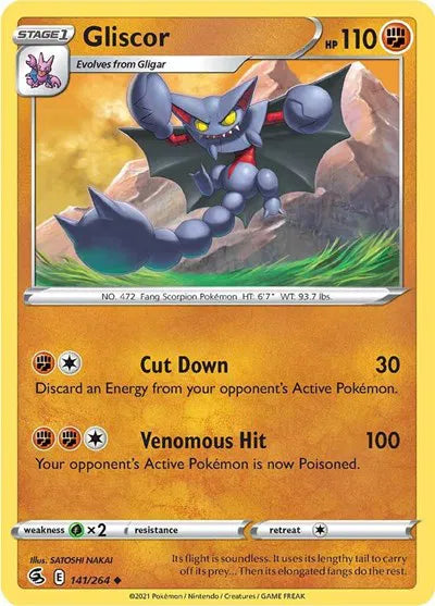 Gliscor 141/264 · Normal (Fusion Strike)