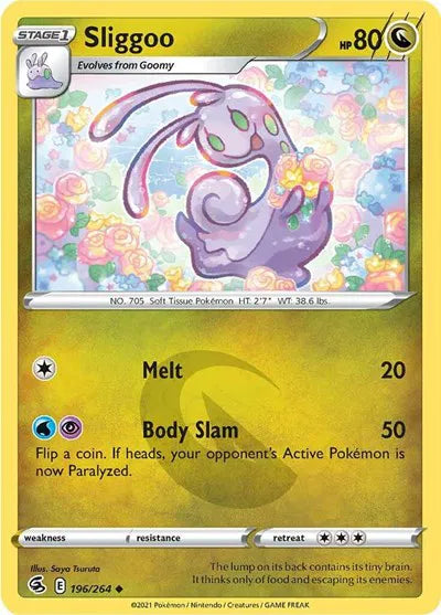 Sliggoo 196/264 · Reverse Holofoil (Fusion Strike)