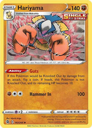 Hariyama 143/264 · Normal (Fusion Strike)