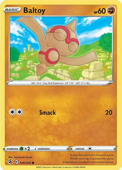 Baltoy 144/264 · Normal (Fusion Strike)