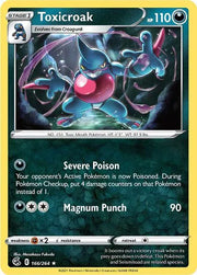 Toxicroak 166/264 · Normal (Fusion Strike)
