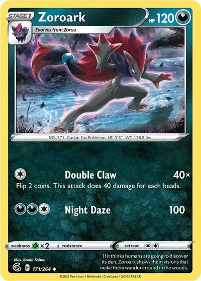Zoroark 171/264 · Normal (Fusion Strike)
