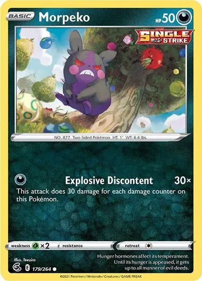 Morpeko (179) 179/264 · Normal (Fusion Strike)