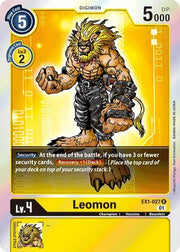 Leomon EX1-027 R (Classic Collection)
