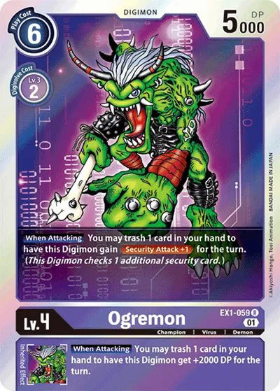 Ogremon EX1-059 R (Classic Collection)