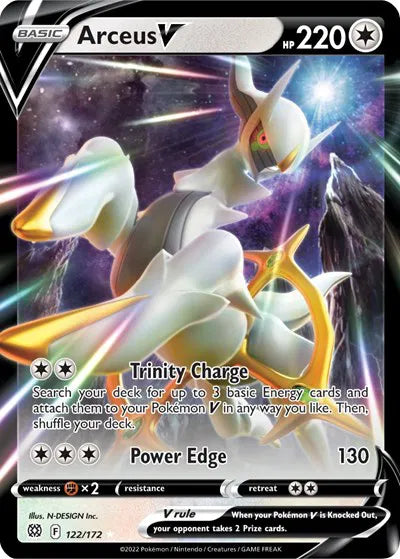 Arceus V 122/172 (Brilliant Stars)
