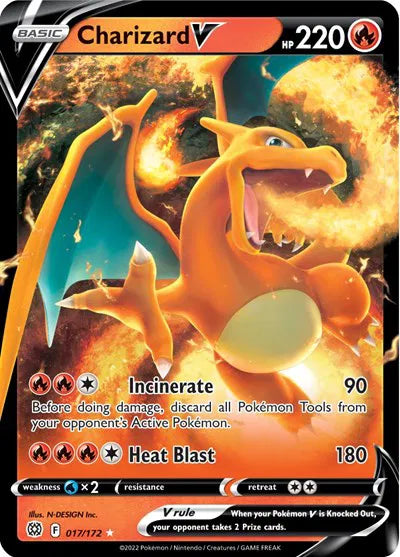Charizard V 017/172 · Holofoil (Brilliant Stars)