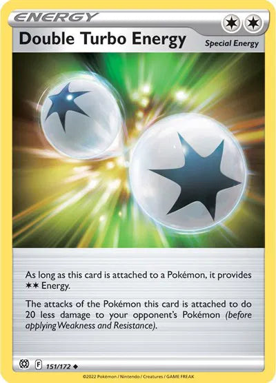 Double Turbo Energy 151/172 · Normal (Brilliant Stars)