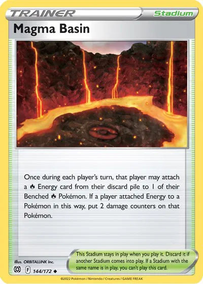 Magma Basin 144/172 · Normal (Brilliant Stars)