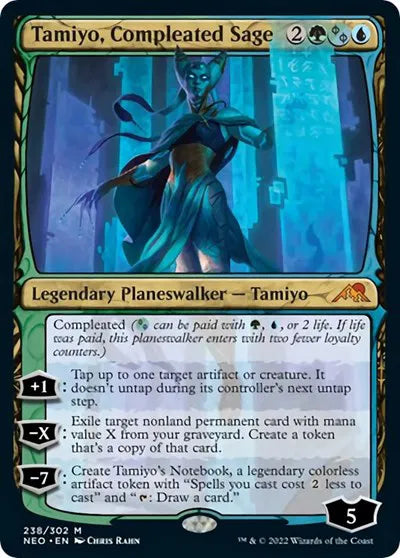 Tamiyo, Compleated Sage 238 · Normal (Kamigawa: Neon Dynasty)