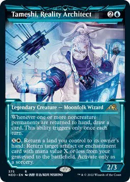 Tameshi, Reality Architect (Showcase) 375 · Normal (Kamigawa: Neon Dynasty)