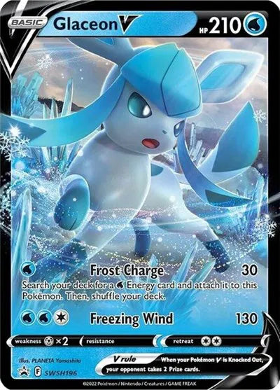 Glaceon V SWSH196 (Sword & Shield Promo)