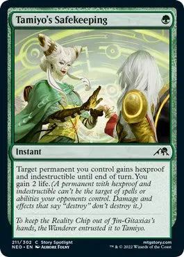 Tamiyo's Safekeeping 211 · Foil (Kamigawa: Neon Dynasty)