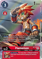 Flamemon (Alternate Art) BT7-008 R (Next Adventure)