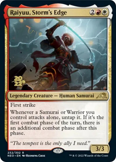 Raiyuu, Storm's Edge 232 (Prerelease Cards)