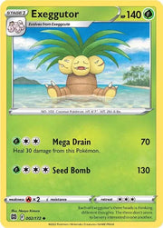 Exeggutor 002/172 · Reverse Holofoil (Brilliant Stars)