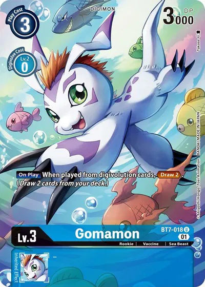 Gomamon (Alternate Art) BT7-018 U (Next Adventure)