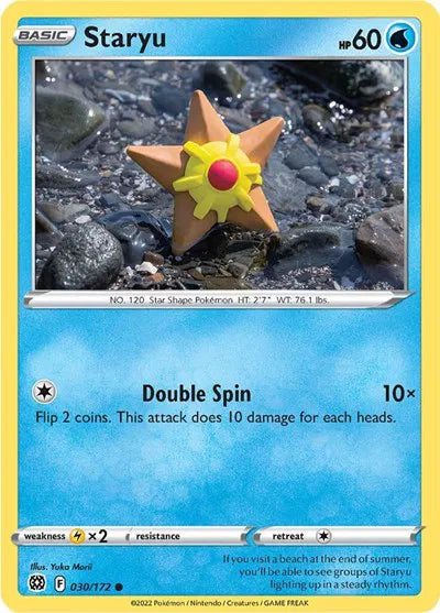 Staryu 030/172 · Normal (Brilliant Stars)