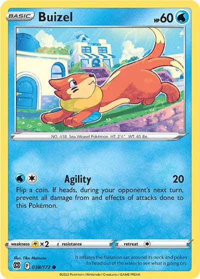 Buizel 038/172 · Normal (Brilliant Stars)