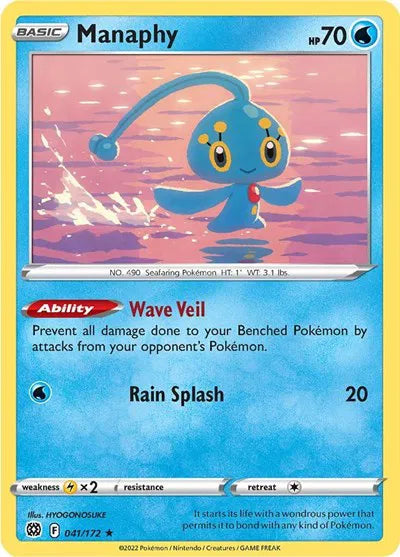 Manaphy 041/172 · Normal (Brilliant Stars)