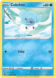 Cubchoo 042/172 · Reverse Holofoil (Brilliant Stars)