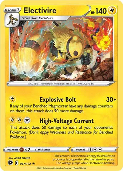 Electivire 047/172 (Brilliant Stars)