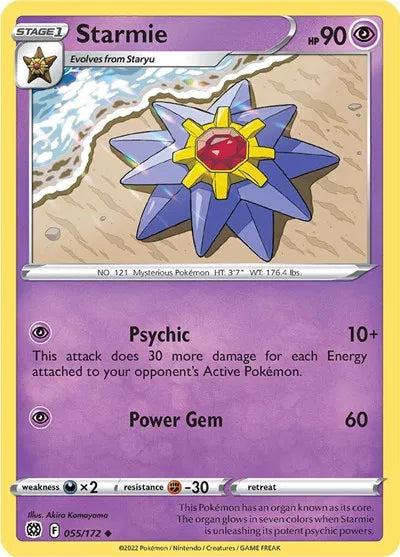 Starmie 055/172 · Normal (Brilliant Stars)