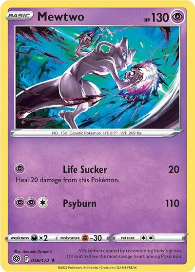 Mewtwo 056/172 · Normal (Brilliant Stars)
