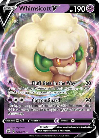 Whimsicott V 064/172 (Brilliant Stars)
