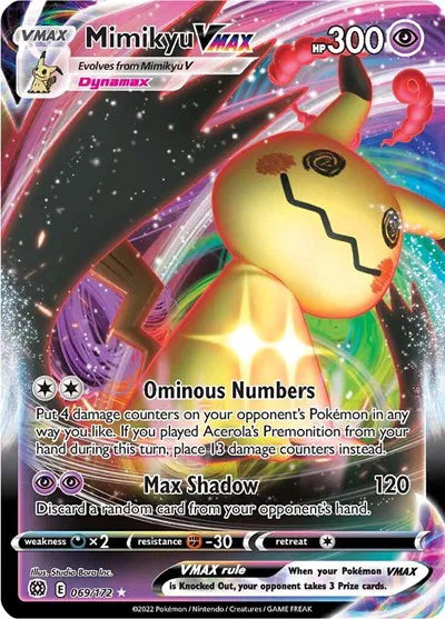 Mimikyu VMAX 069/172 (Brilliant Stars)