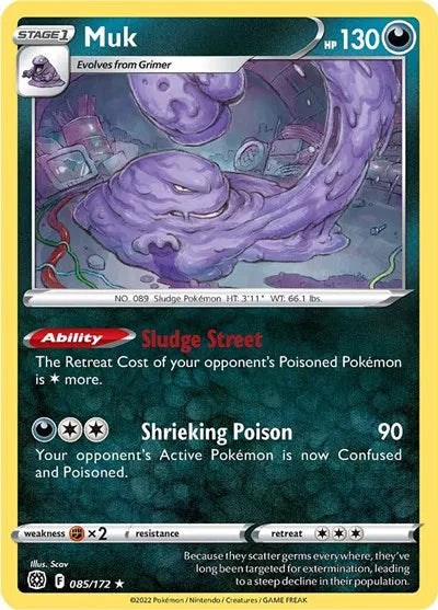 Muk 085/172 · Normal (Brilliant Stars)