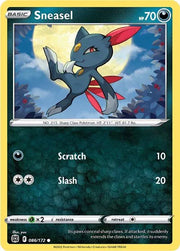 Sneasel 086/172 · Normal (Brilliant Stars)