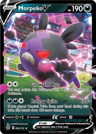 Morpeko V 095/172 (Brilliant Stars) by  Planeta  Mochizuki