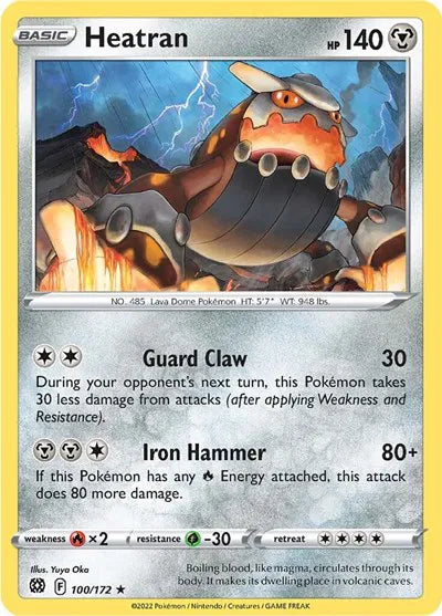 Heatran 100/172 (Brilliant Stars)