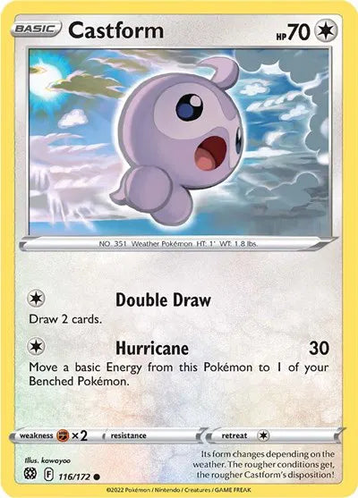 Castform 116/172 · Normal (Brilliant Stars)
