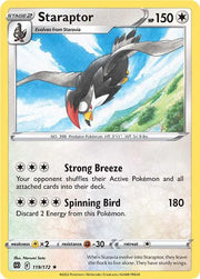 Staraptor 119/172 · Normal (Brilliant Stars)