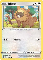 Bidoof 120/172 · Normal (Brilliant Stars)